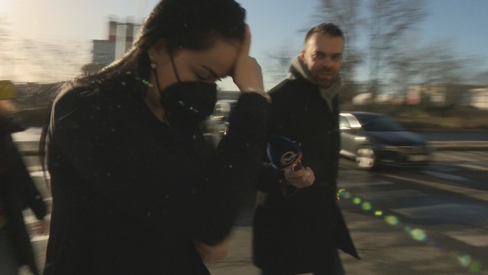 Vyšetrovateľka Úradu inšpekčnej služby Diana Santusová.