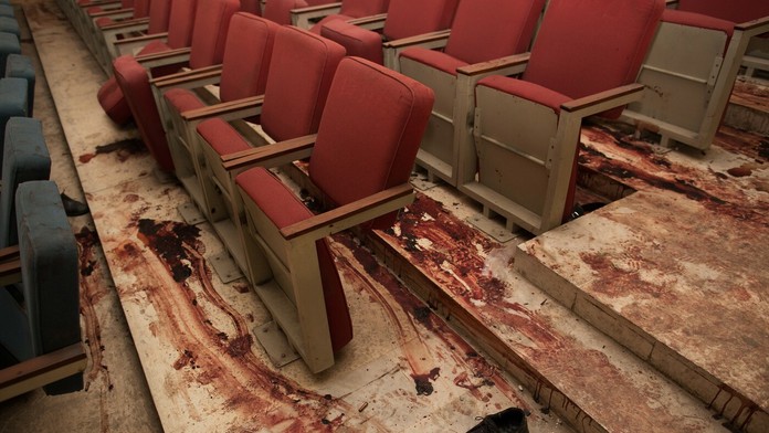 Zábery zo školy v Pešávare, kde teroristi zmasakrovali 135 detí.