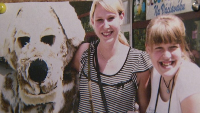 Antonie Chrástecká a Hana Humpálová na archívnej snímke.