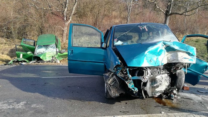 Nehoda za Šarišskými Michaľanmi.