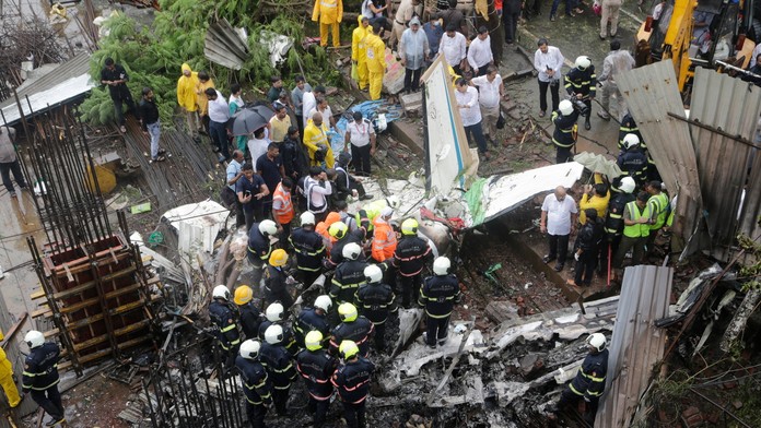 Pád lietadla v Bombaji
