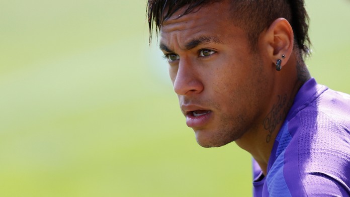 Futbalista FC Barcelona Brazílčan Neymar