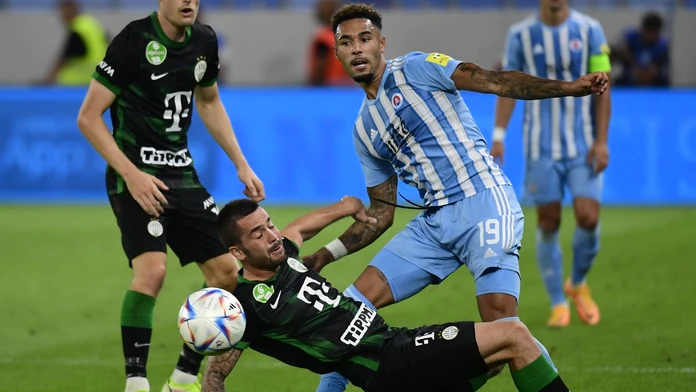 Sen o Lige majstrov sa skončil. Slovan podľahol Ferencvárosu a zostúpil do EL UEFA