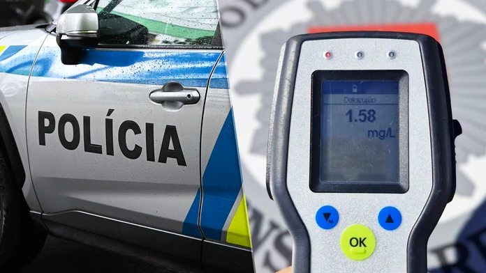 Vodičku (31) zastavili pre chýbajúcu značku a pokazené svetlo. Dychová skúška policajtov zaskočila