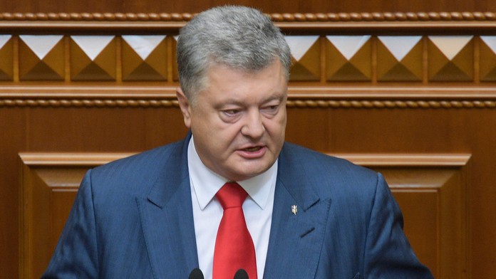 Ukrajinský prezident Petro Porošenko.