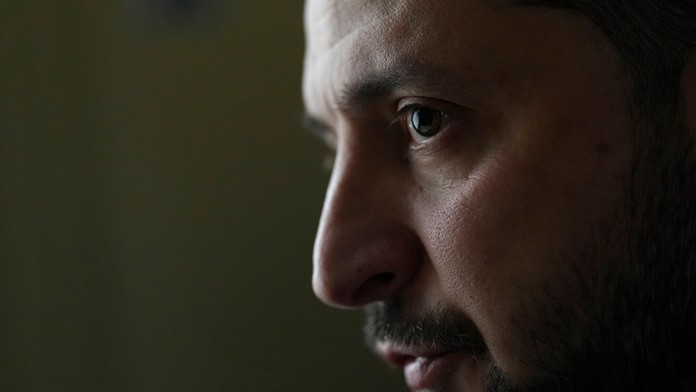 Ukrajinský prezident Volodymyr Zelenskyj.