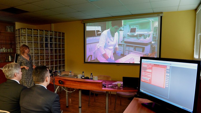 Nemocnica v Malackách s ukážkou fungovania systému eHealth 2016.