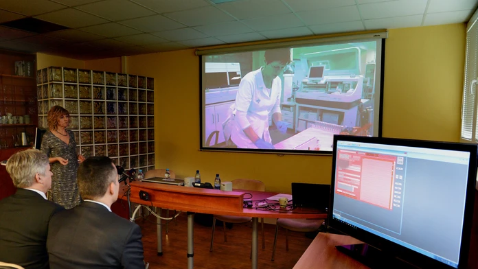 Nemocnica v Malackách s ukážkou fungovania systému eHealth 2016.