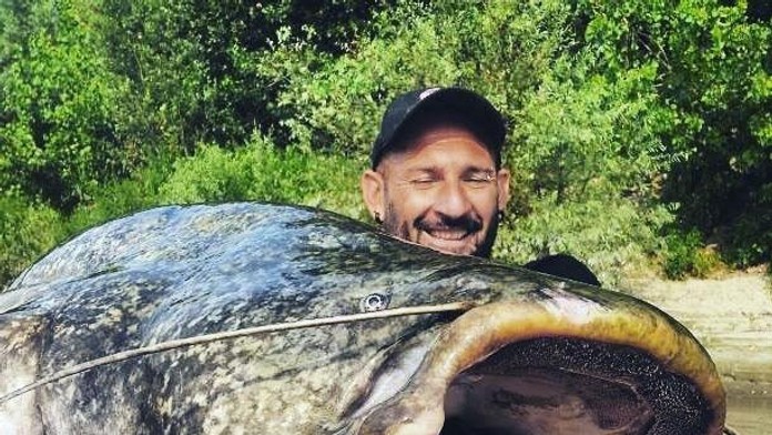 Talian chytil rekordného sumca.