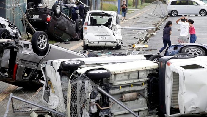 Japonskom sa prehnal tajfún Čebi.