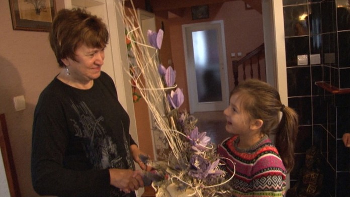 Starostka obce Hrabovka Eva Mráziková.