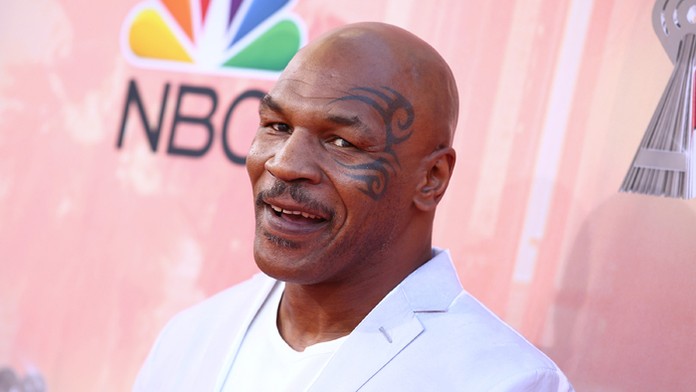 Bývalý americký profesionálny boxer Mike Tyson. 
