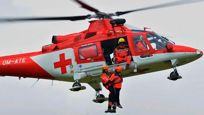 Leteckí záchranári.