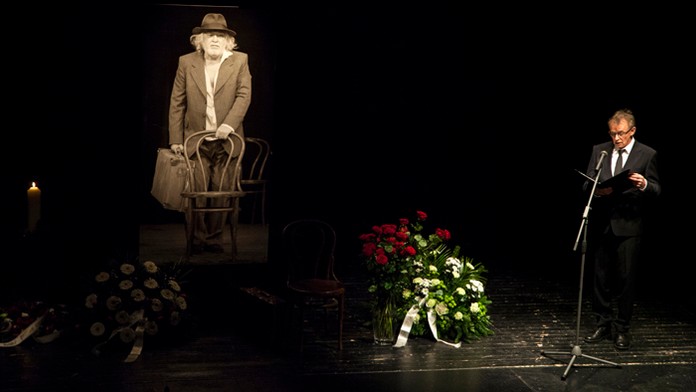 Posledná rozlúčka s Ľubom Gregorom.