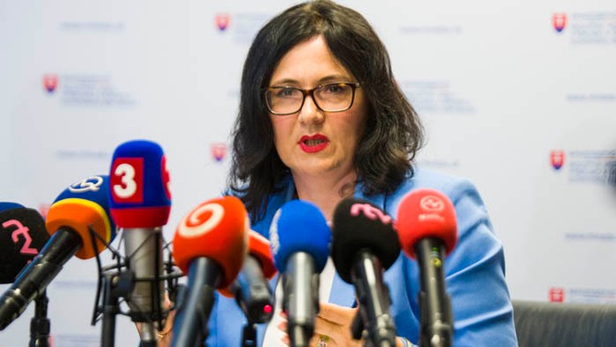 Ministerka školstva, vedy, výskumu a športu SR Martina Lubyová.