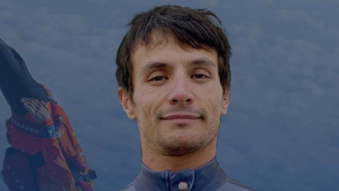 Na snímke Pierre Wolnik, majster sveta v zoskoku s padákom, ktorý tragicky zahynul.