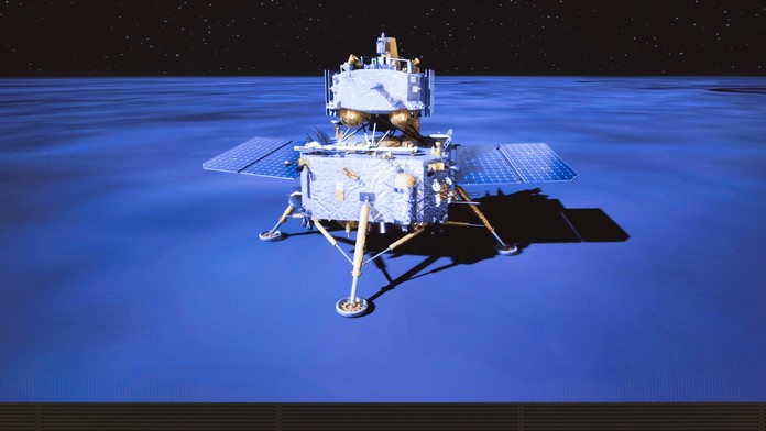 Čínska sonda pristála na Mesiaci