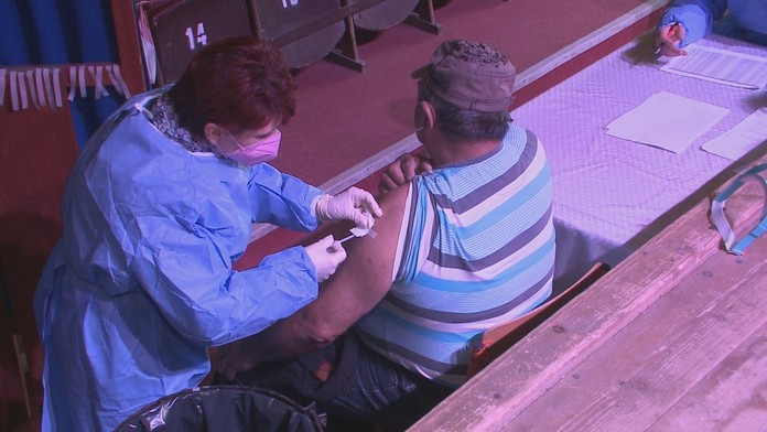 Mobilné očkovacie tímy v akcii