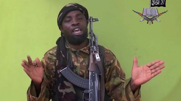 Vodca islamistického hnutia Boko Haram Abubakar Shekau.