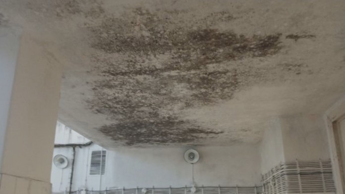 Plesnivá kuchyňa v bojnickej nemocnici