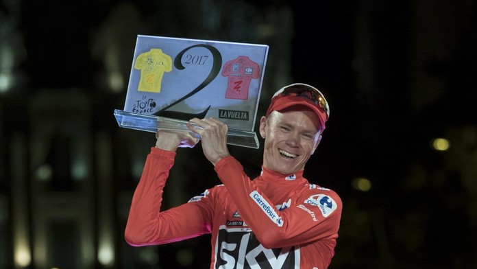Chris Froome vyhral v tomto roku TdF aj Vueltu.