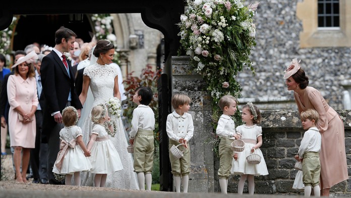 Svadba Pippy Middleton a Jamesa Matthewsa. 