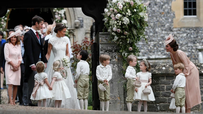 Svadba Pippy Middleton a Jamesa Matthewsa. 
