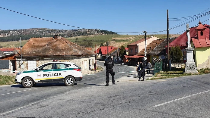 Osada v obci Žehra.