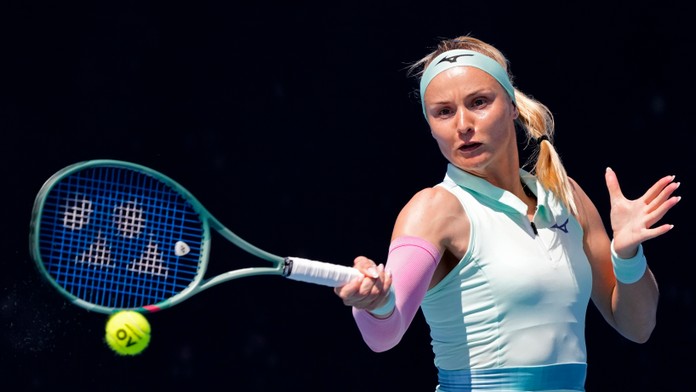 Na snímke slovenská tenistka Rebecca Šramková.