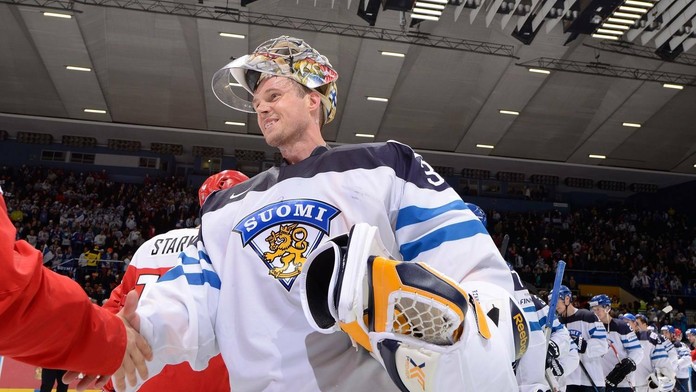 Fínsky brankár Pekka Rinne