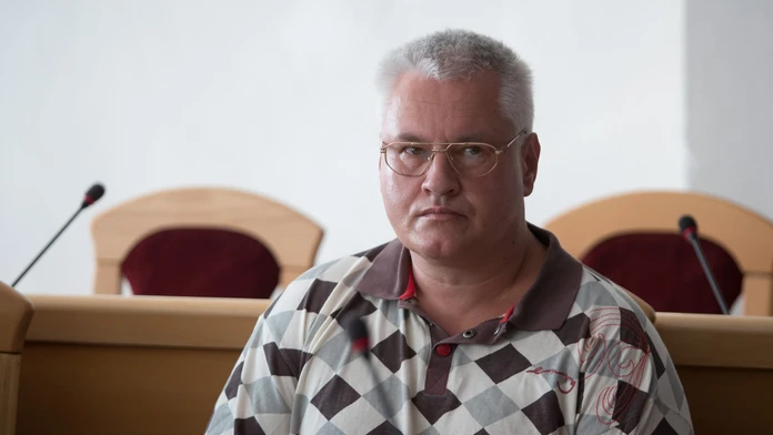 Miroslav Štolc na Okresnom súde v Banskej Bystrici.