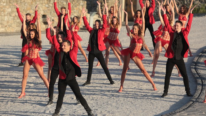 Tanečníci na Devíne