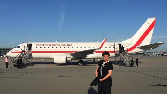 Poslankyňa Monika Wielichowska zverejnila na Twitteri fotku po neúspešnom štarte.