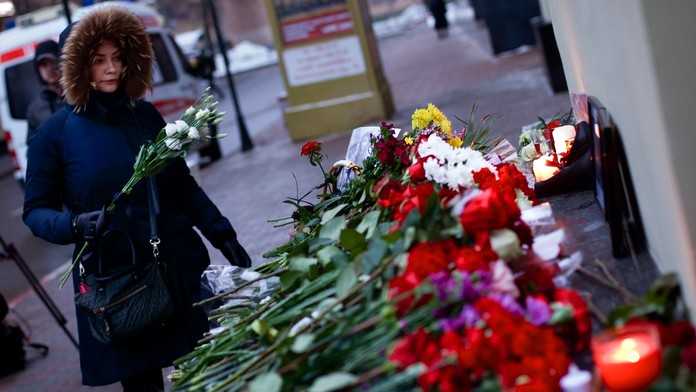 Rusko smúti za obeťami z lietadla.