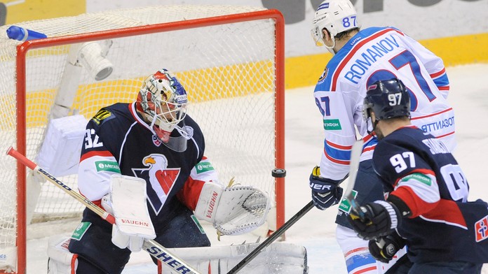 Bratislava hokej KHL Slovan Togliatti.