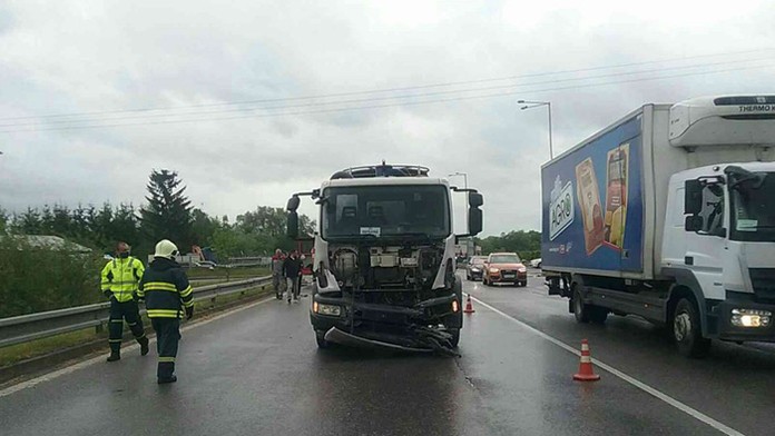 Dopravná nehoda v Martine.