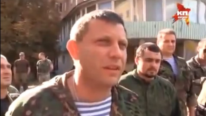 Premiér samozvanej Doneckej ľudovej republiky Alexandr Zacharčenko