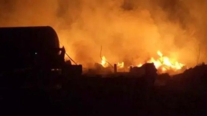 Ukrajinci hovoria o ďalšom ruskom zlyhaní: V obave z raketometov si nechtiac podpálili zásobovací vlak