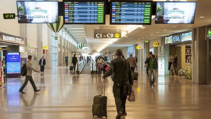 Izraelské letisko Ben Gurion.