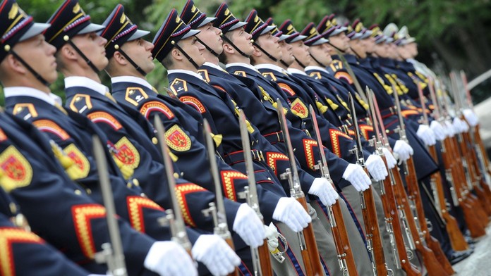 Prezidentská stráž - ilustračné foto.