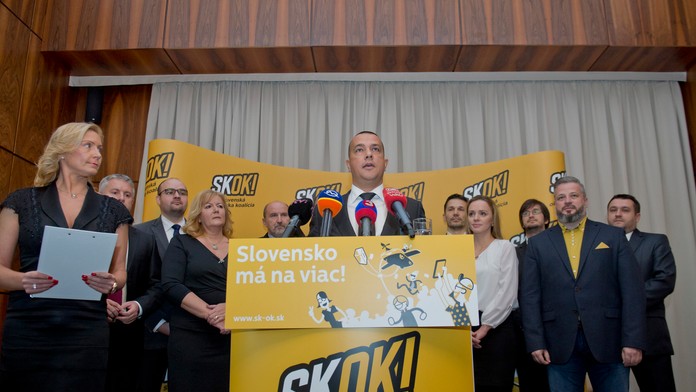 Predseda strany SKOK Jurak Miškov