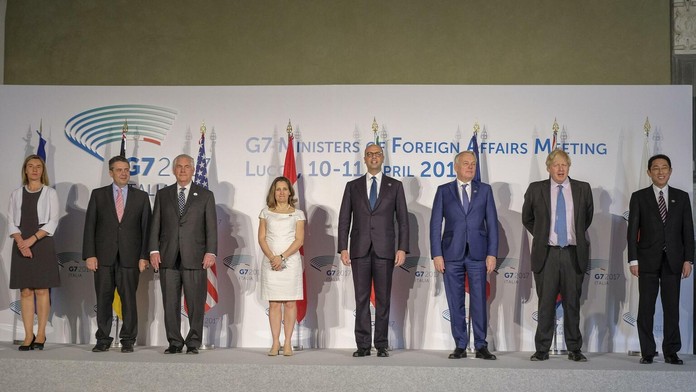 Stretnutie ministrov G7.