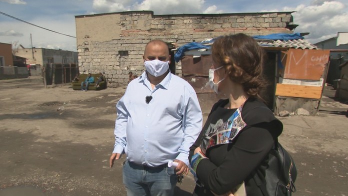 Návšteva osady so sociálnym pedagógom.