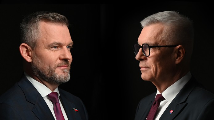 Peter Pellegrini a Ivan Korčok.