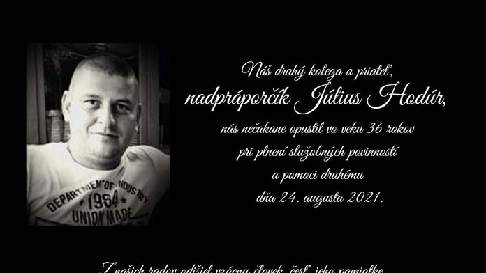 Spomienka na npráp. Júliusa Hodúra.
