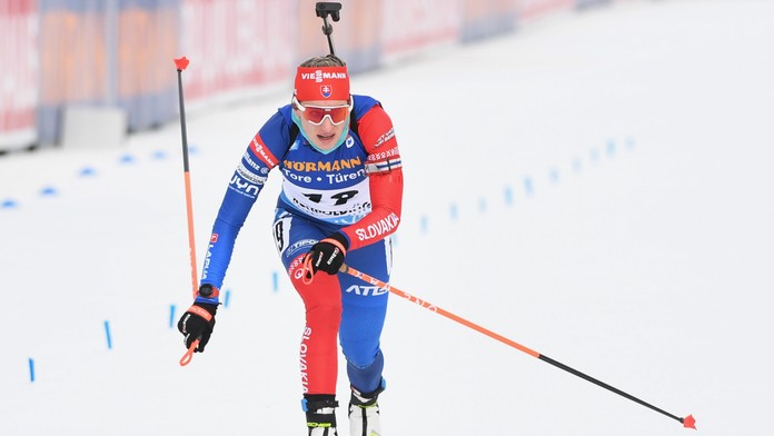 Na snímke slovenská biatlonistka Paulína Bátovská Fialková.