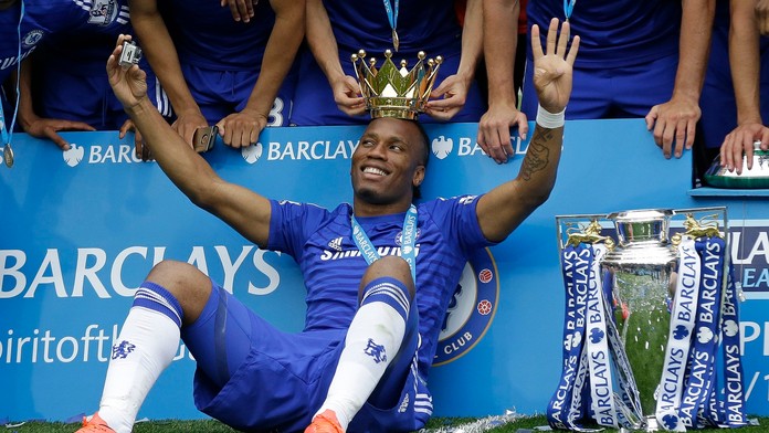 Didier Drogba na archívnej snímke.