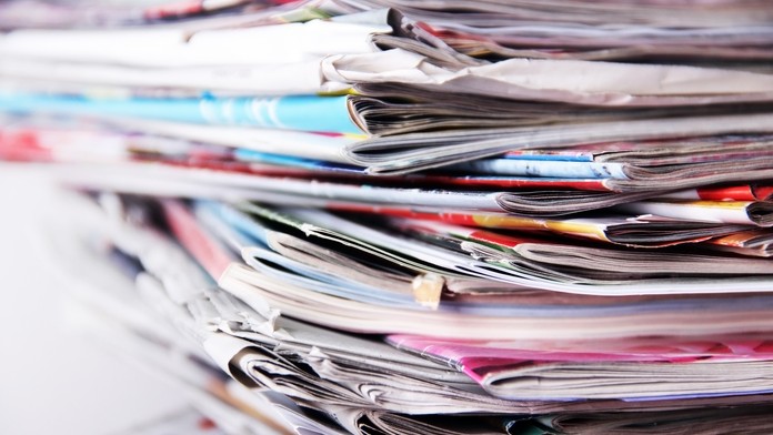 Časopisy - ilustračné foto