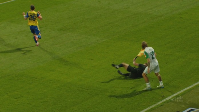 Momentka zo zápasu Michalovce - Skalica