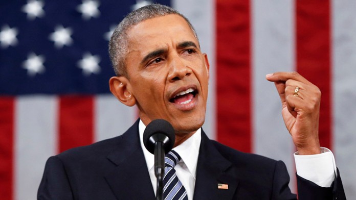 Prezident USA Barack Obama predniesol dnes v Kongrese svoj posledný prejav o stave Únie.